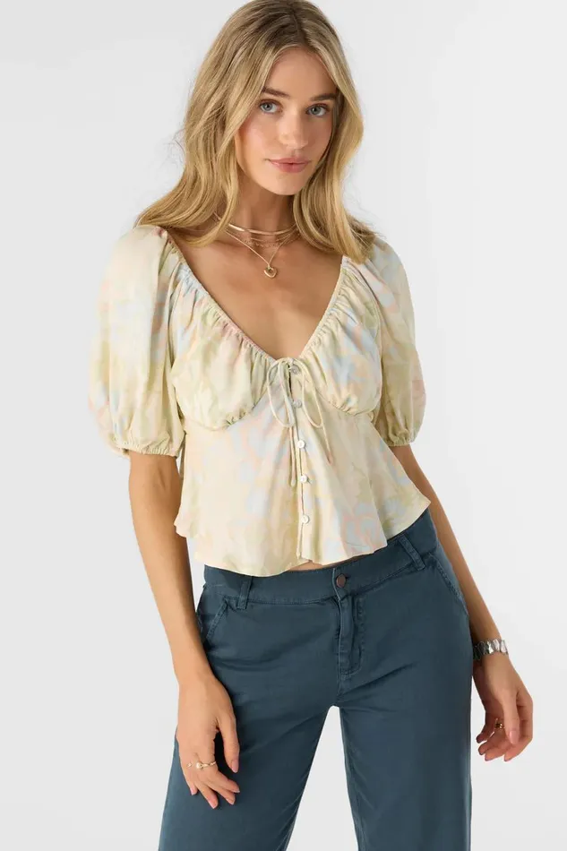NOA VEDA TROPICAL TOP Lint Women O039NEILL Clothing