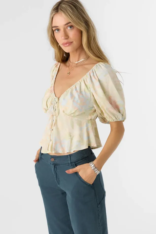 NOA VEDA TROPICAL TOP Lint Women O039NEILL Clothing