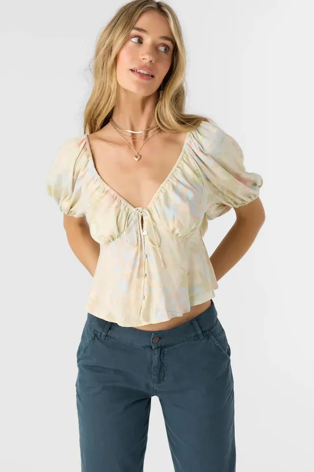 NOA VEDA TROPICAL TOP Lint Women O039NEILL Clothing