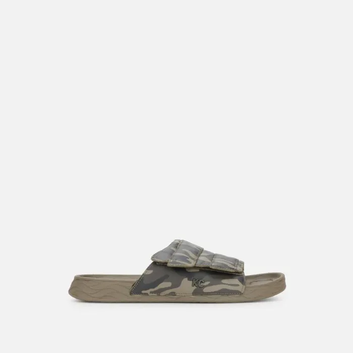 Nova Band Slide Sandal Taupe Camo Men Kenneth Cole Sandals