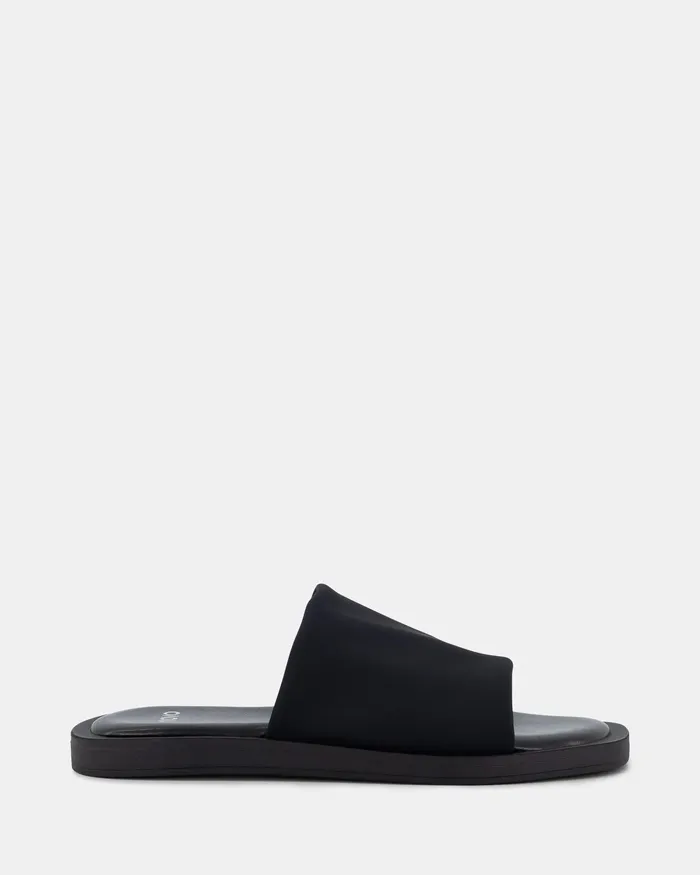 NOVO Shoes Flat Sandals Women VORAGE BLACK Sandals