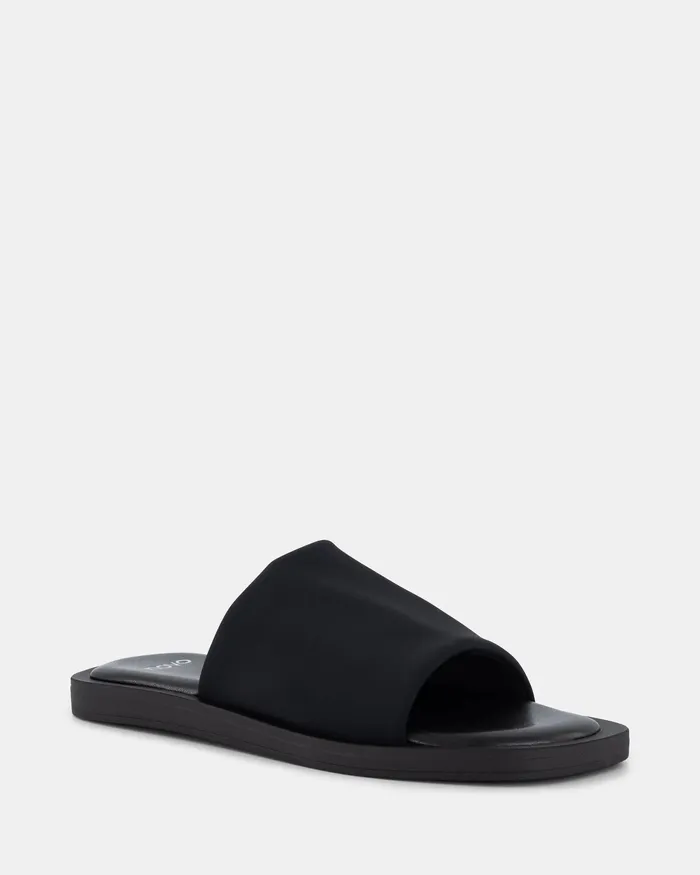 NOVO Shoes Flat Sandals Women VORAGE BLACK Sandals