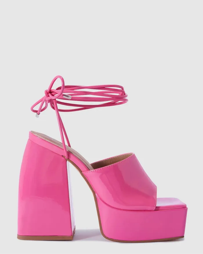 NOVO Shoes Platforms Women ZITCHY Magenta