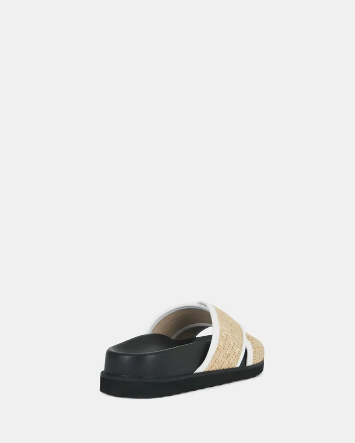NOVO Shoes SAOIRSE NATURAL RAFFIA Women Slides