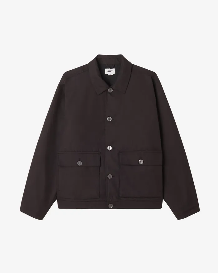 OBEY Clothing JACKETS Men OLIVER SHIRT JACKET Digital Black