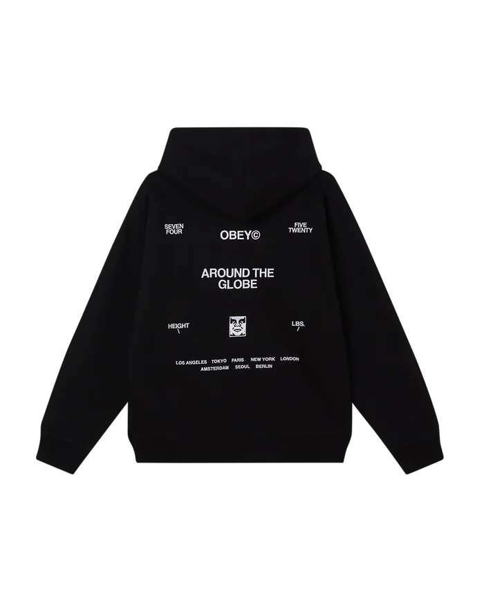 OBEY Clothing OBEY BUSINESS PULLOVER Black Men SWEATSHIRTS