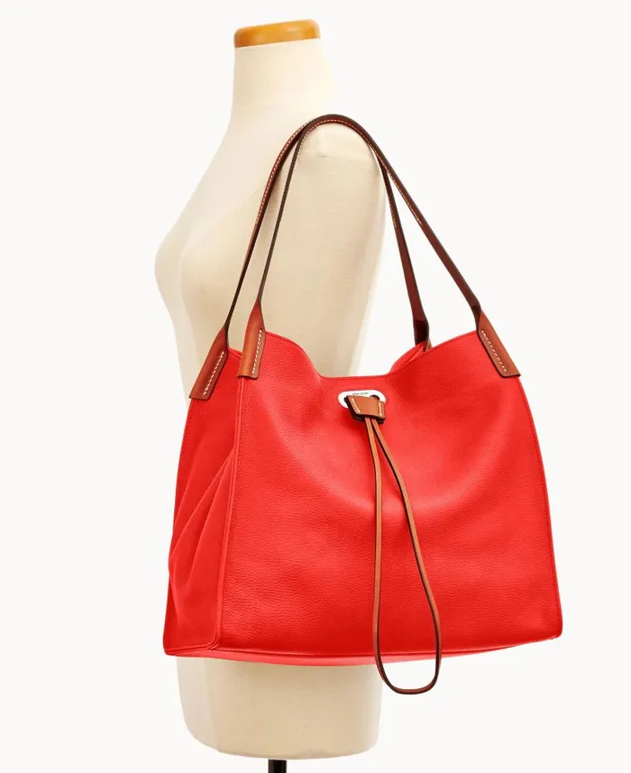 Oncour Roux Pebble Full Up Red Woman Dooney and Bourke Shoulder Bags Oncour Roux Pebble Full Up Red Woman Dooney and Bourke Shoulder Bags