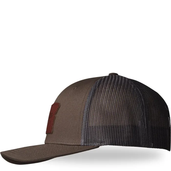 Oregon Patch Trucker Cap GreenBrown Men Danner Hats