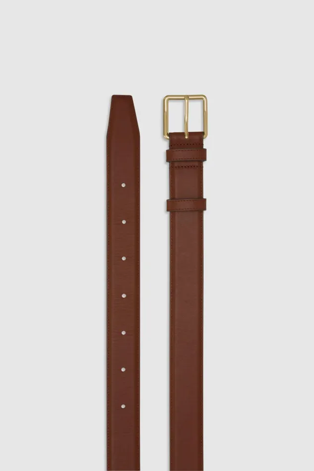 Oroton Florence 35mm Belt Barn Red Women Belts Oroton Florence 35mm Belt Barn Red Women Belts