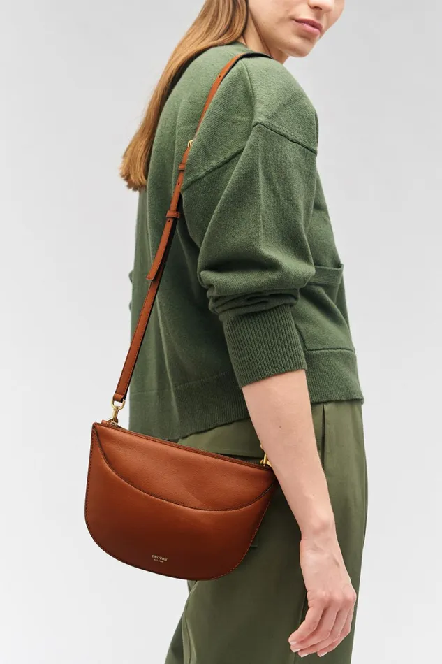 Oroton Florence Crossbody Cognac Women Crossbody Oroton Florence Crossbody Cognac Women Crossbody