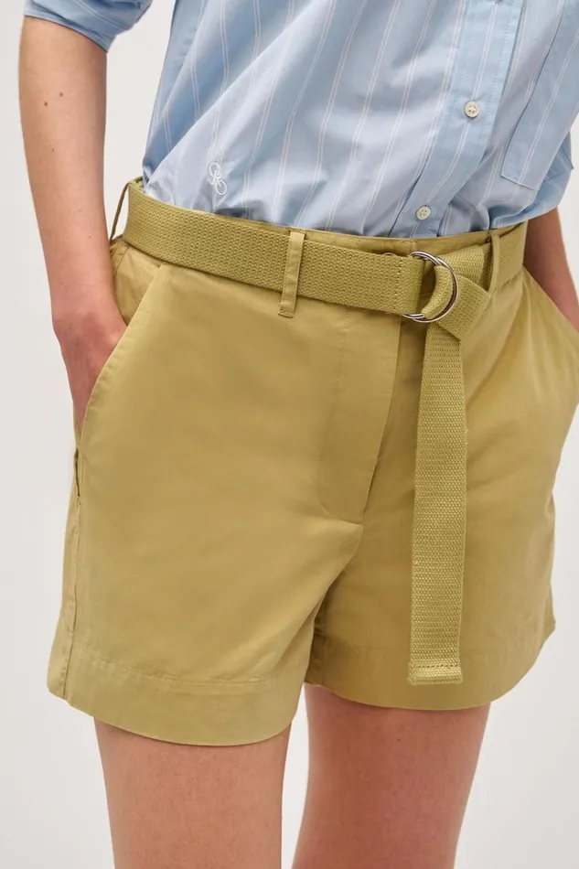 Oroton Quinn Webbing Belt Wheat Women Belts Oroton Quinn Webbing Belt Wheat Women Belts