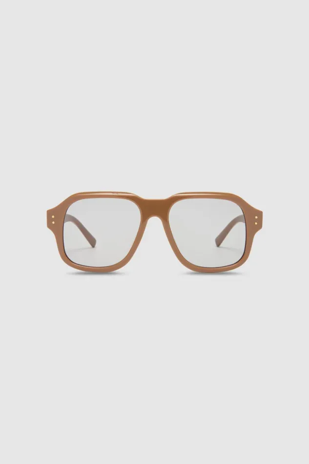 Oroton Sigrid Sunglasses Taupe Women Sunglasses