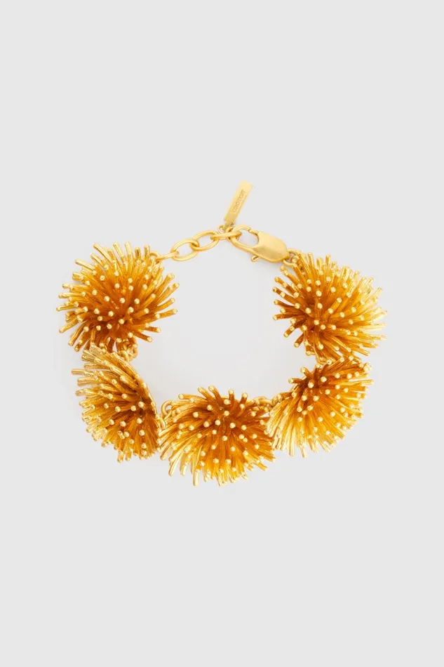 Oroton Urchin Bracelet Worn Gold Women Jewellery