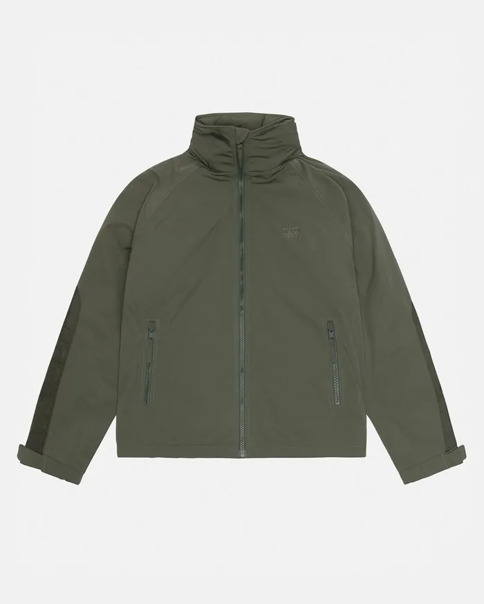 Outerwear MenWomen Stussy SHORT MILITARY PARKA Pine