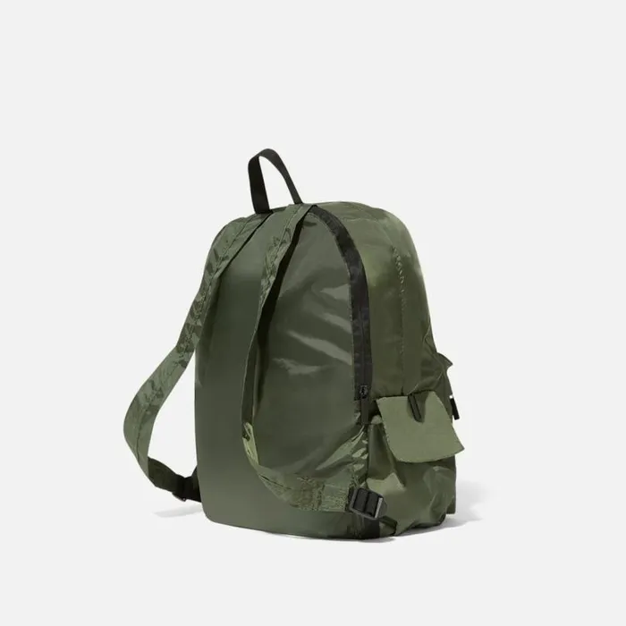 Packable Raincoat With Backpack Olive Men Kenneth Cole Bags