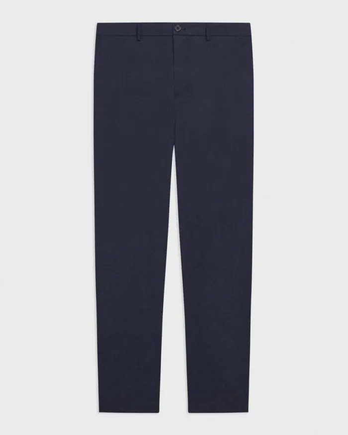Pants Men Theory Curtis Drawstring Pant In Good Linen Space