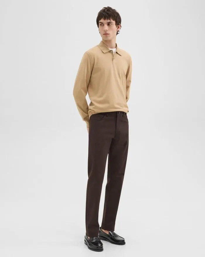 Pants Men Theory Raffi 5Pocket Pant In Neoteric Twill Hickory Pants Men Theory Raffi 5Pocket Pant In Neoteric Twill Hickory