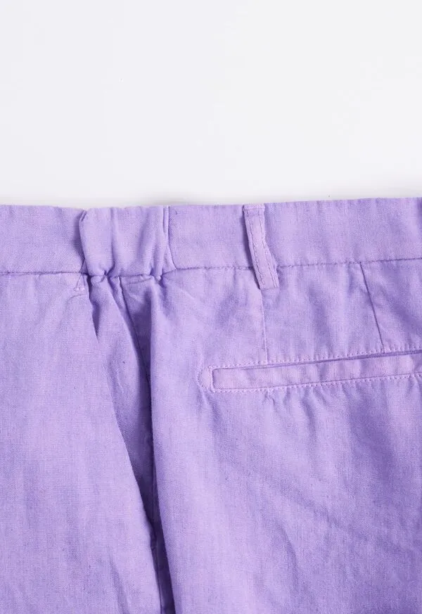 Pants Mens Paulstuart Garment Washed Linen Pant Blue