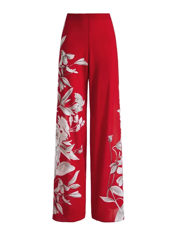 Pants Women Alice Olivia Athena Wide Leg Pant Drifting By