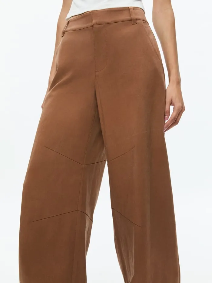 Pants Women Alice Olivia Porter Balloon Trouser Camel