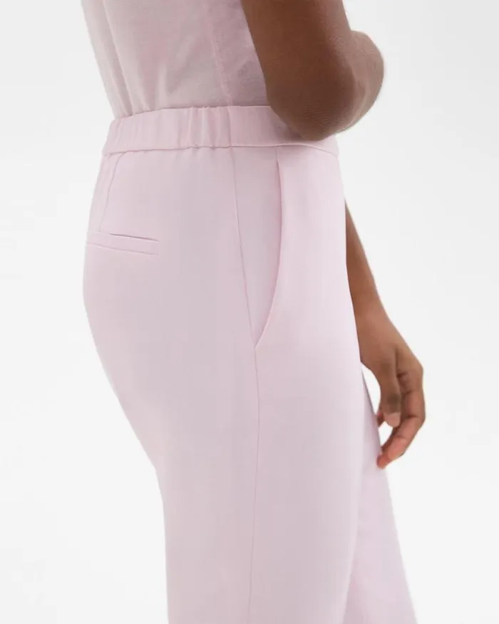 Pants Women Theory Treeca PullOn Pant In Admiral Crepe Bloom