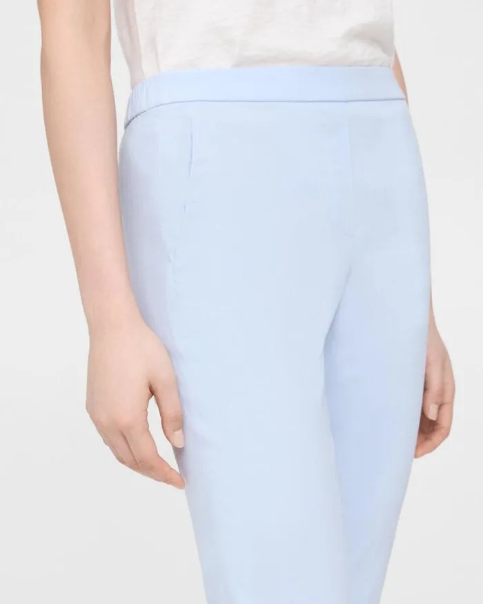 Pants Women Theory Treeca PullOn Pant In Good Linen Breeze