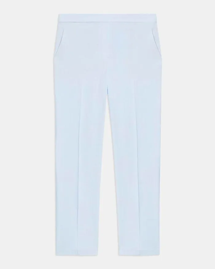 Pants Women Theory Treeca PullOn Pant In Good Linen Breeze