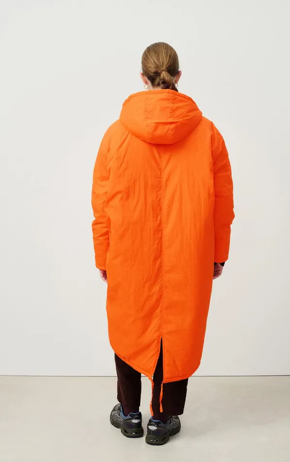 Parka Zotcity Fluorescent Fire Women American Vintage Coats and Puffer Coats Parka Zotcity Fluorescent Fire Women American Vintage Coats and Puffer Coats
