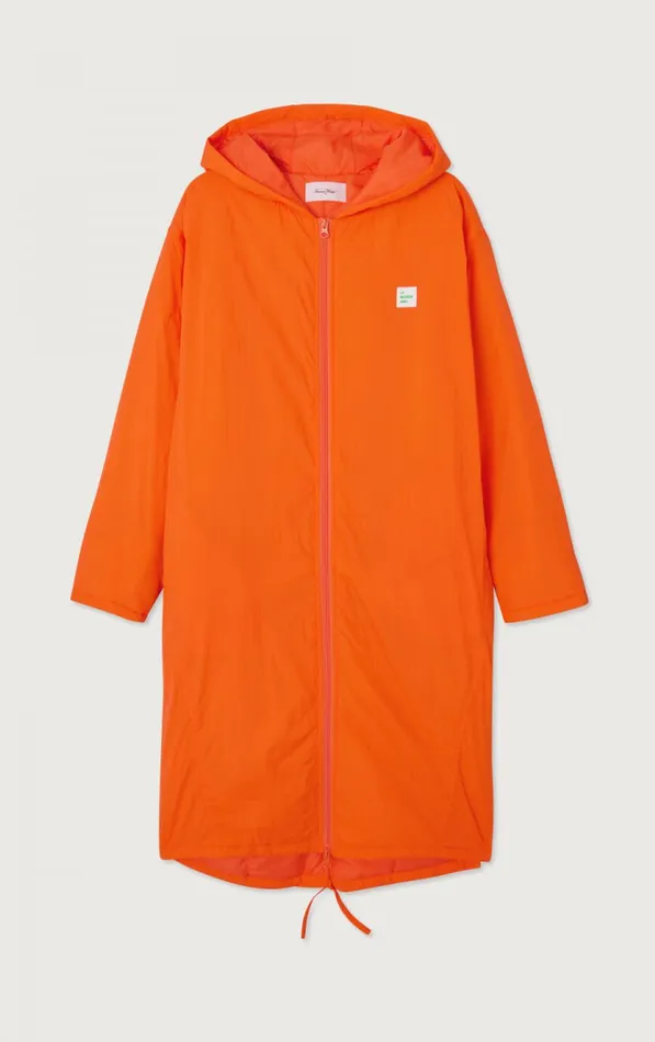 Parka Zotcity Fluorescent Fire Women American Vintage Coats and Puffer Coats Parka Zotcity Fluorescent Fire Women American Vintage Coats and Puffer Coats