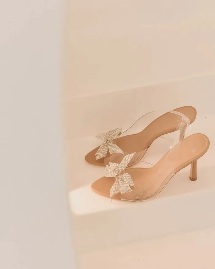 Party NOVO Shoes Women POSITANO CAMEL High Heels