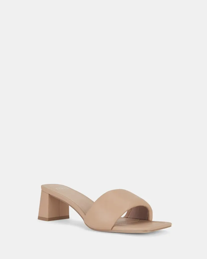Party Women UGENIA Sand Open Toe Heels NOVO Shoes