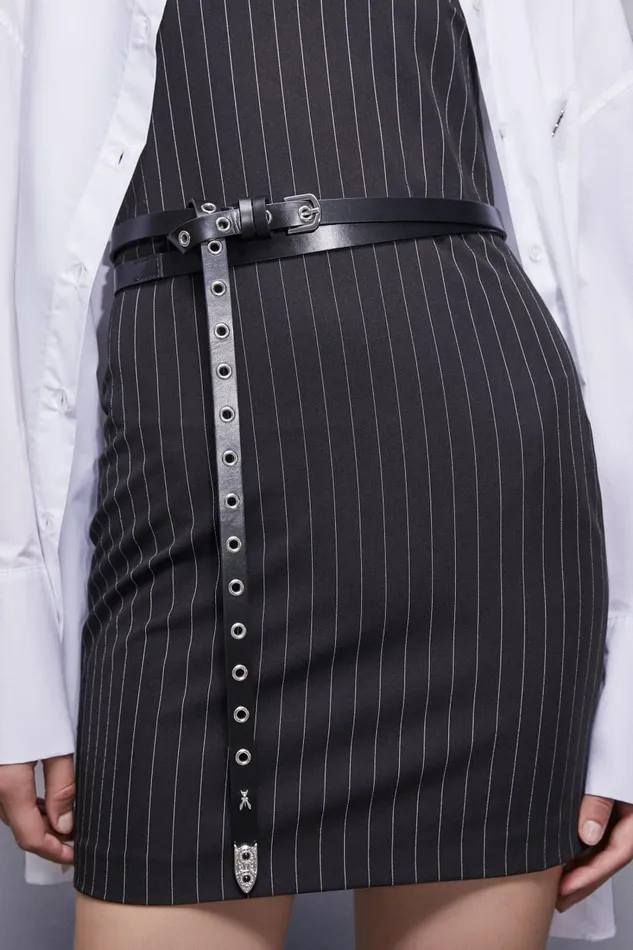 Patrizia Pepe Belts LowWaisted Double Belt Black 8211 Women