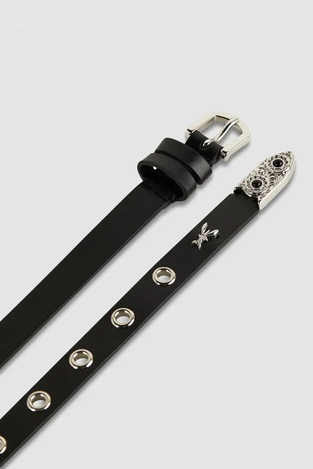 Patrizia Pepe Belts LowWaisted Double Belt Black 8211 Women