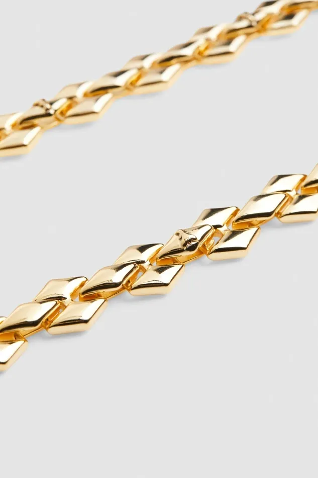 Patrizia Pepe Belts New Chain Brass Belt Gold 8211 Women