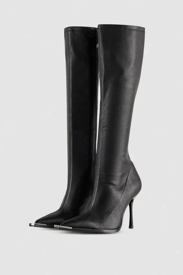 Patrizia Pepe Boots Stretch Boots With Heels Black 8211 Women