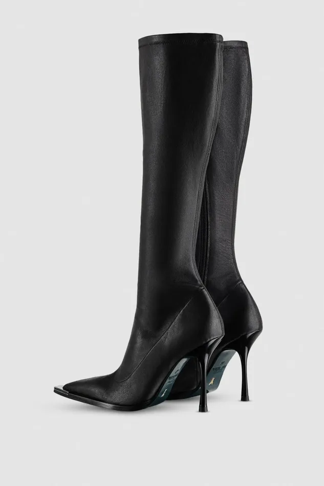Patrizia Pepe Boots Stretch Boots With Heels Black 8211 Women