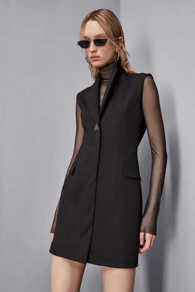 Patrizia Pepe Dresses Jacket Dress Black 8211 Women