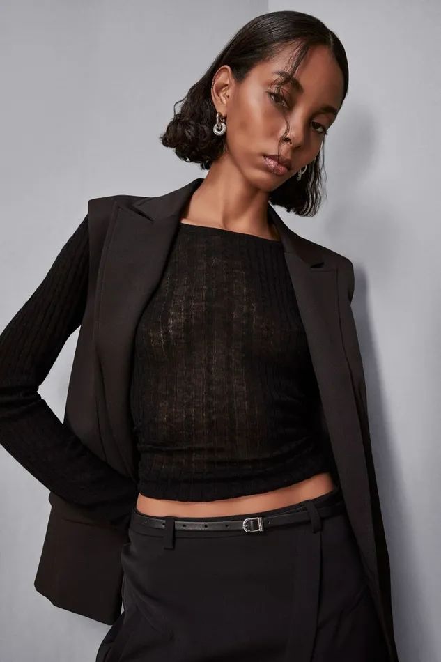 Patrizia Pepe Knitwear Super Light Sweater Black 8211 Women