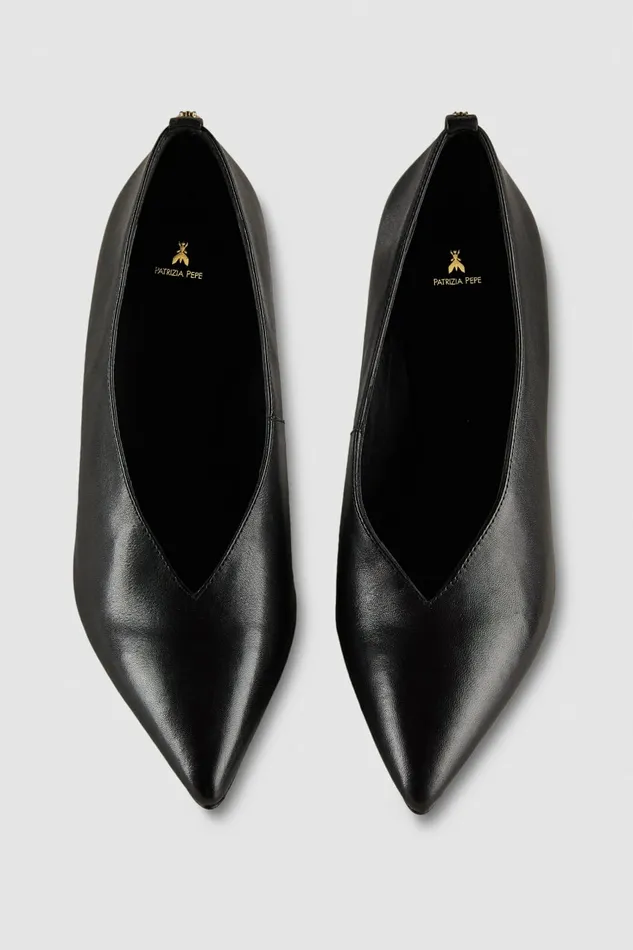 Patrizia Pepe Pumps Leather Pumps Black 8211 Women