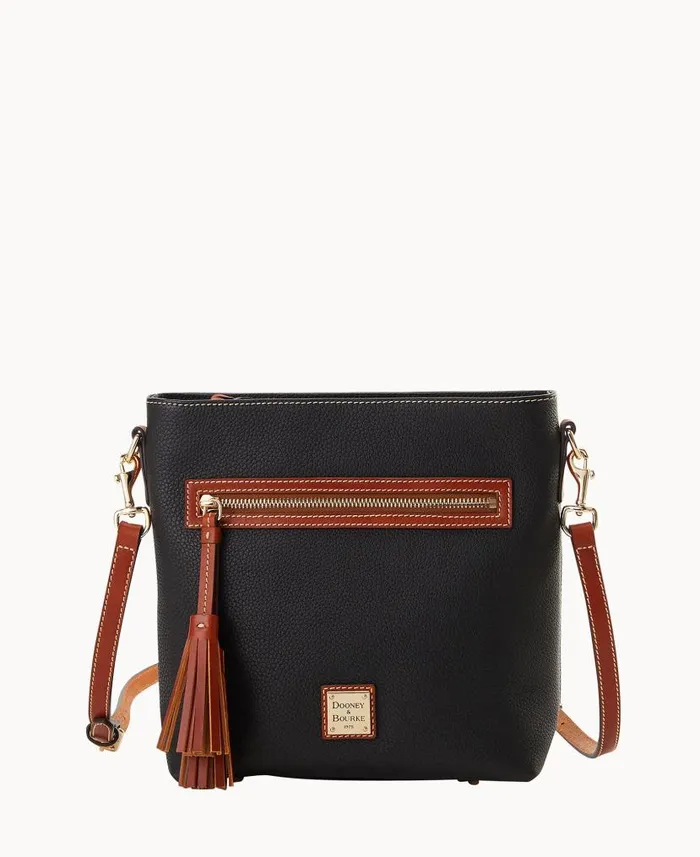 Pebble Grain Lani Crossbody Black Woman Dooney and Bourke Crossbodies