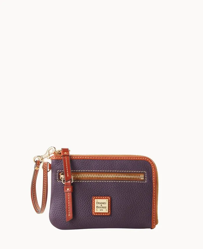 Pebble Grain Multi Functional Zip Around Plum Wine ManWoman Dooney and Bourke Wallets Pebble Grain Multi Functional Zip Around Plum Wine ManWoman Dooney and Bourke Wallets