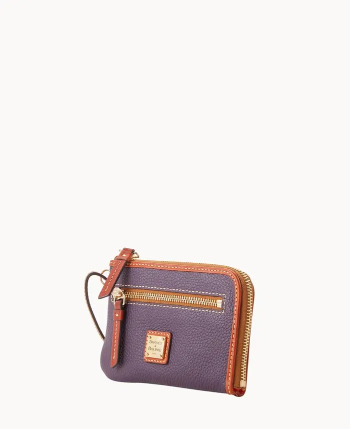 Pebble Grain Multi Functional Zip Around Plum Wine ManWoman Dooney and Bourke Wallets Pebble Grain Multi Functional Zip Around Plum Wine ManWoman Dooney and Bourke Wallets
