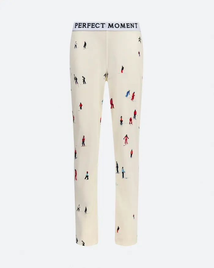 Perfect Moment Thermal Pant Dede Ski Print Kids Base Layers