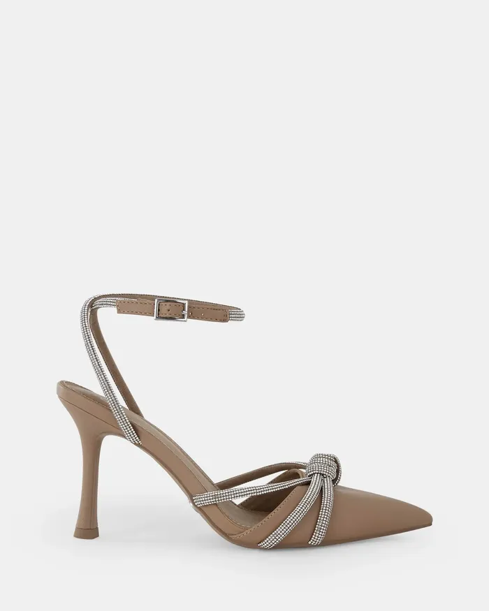 PERSEPHONE CAMEL Stilettos Stilettos NOVO Shoes Women