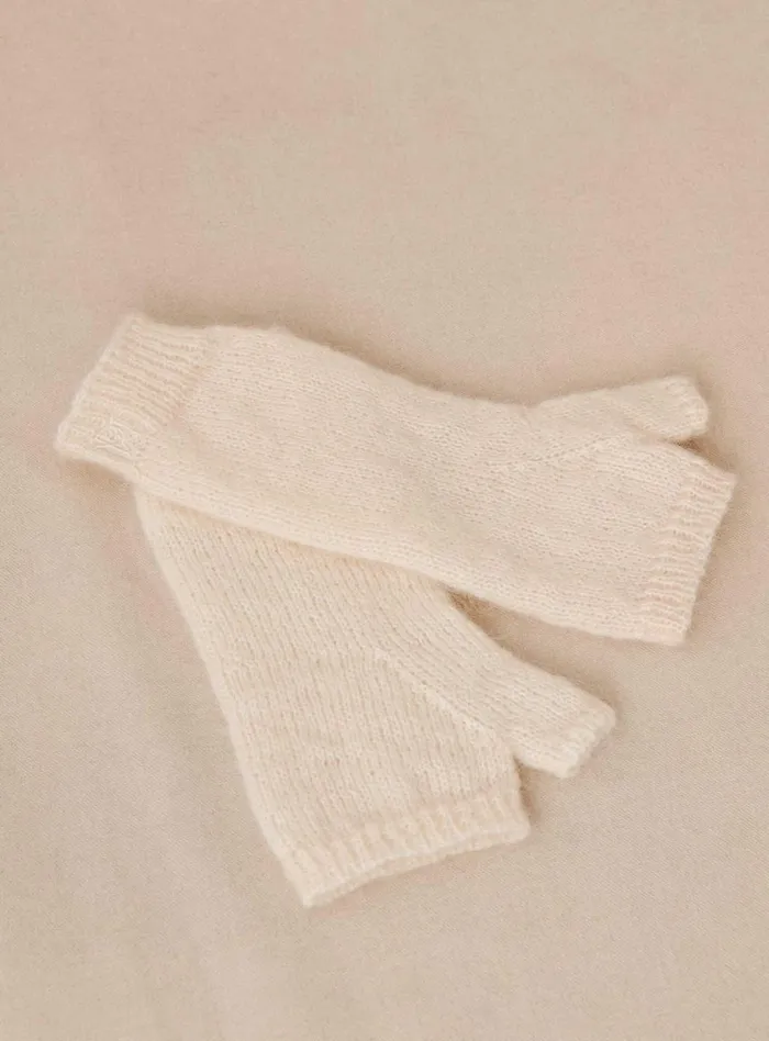 Petite Mendigote Jackets and Coats Aimy Mittens Beige 8211 Women