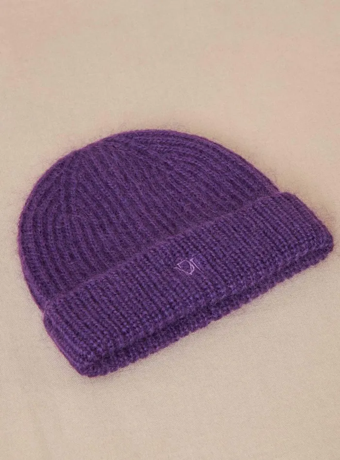 Petite Mendigote Jackets and Coats Alison Beanie Purple 8211 Women