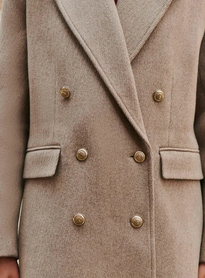 Petite Mendigote Jackets and Coats Oria Coat Beige 8211 Women