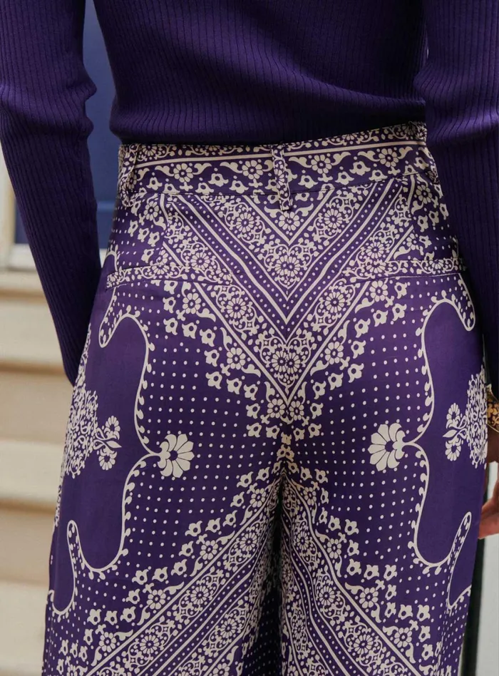 Petite Mendigote Pants Pauline Pants Purple 8211 Women