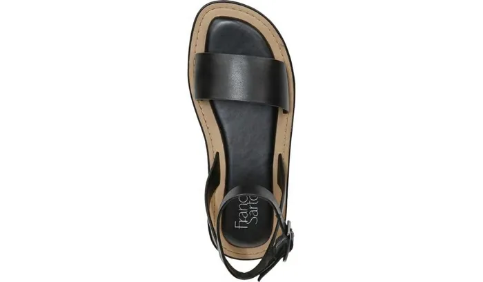 Platform Women Franco Sarto Franco Eden Platform Sandal Black Leather