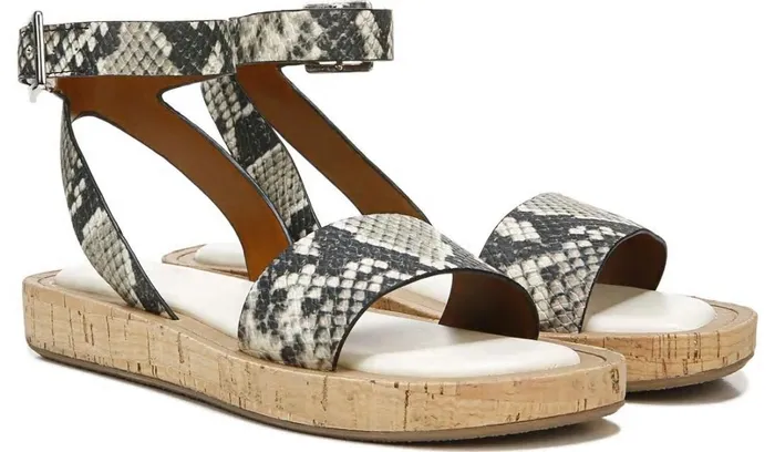 Platform Women Franco Sarto Franco Eden Platform Sandal Roccia Leather